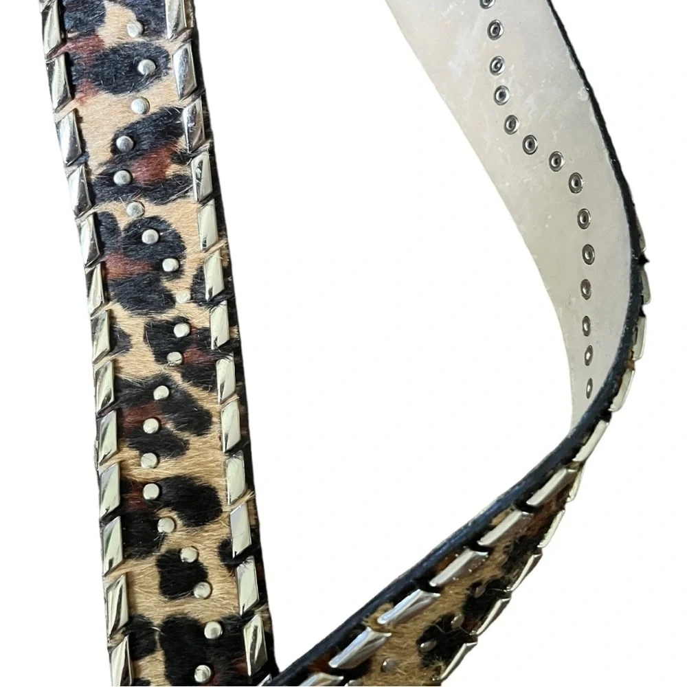 Vintage‎ Animal Print Leather Belt